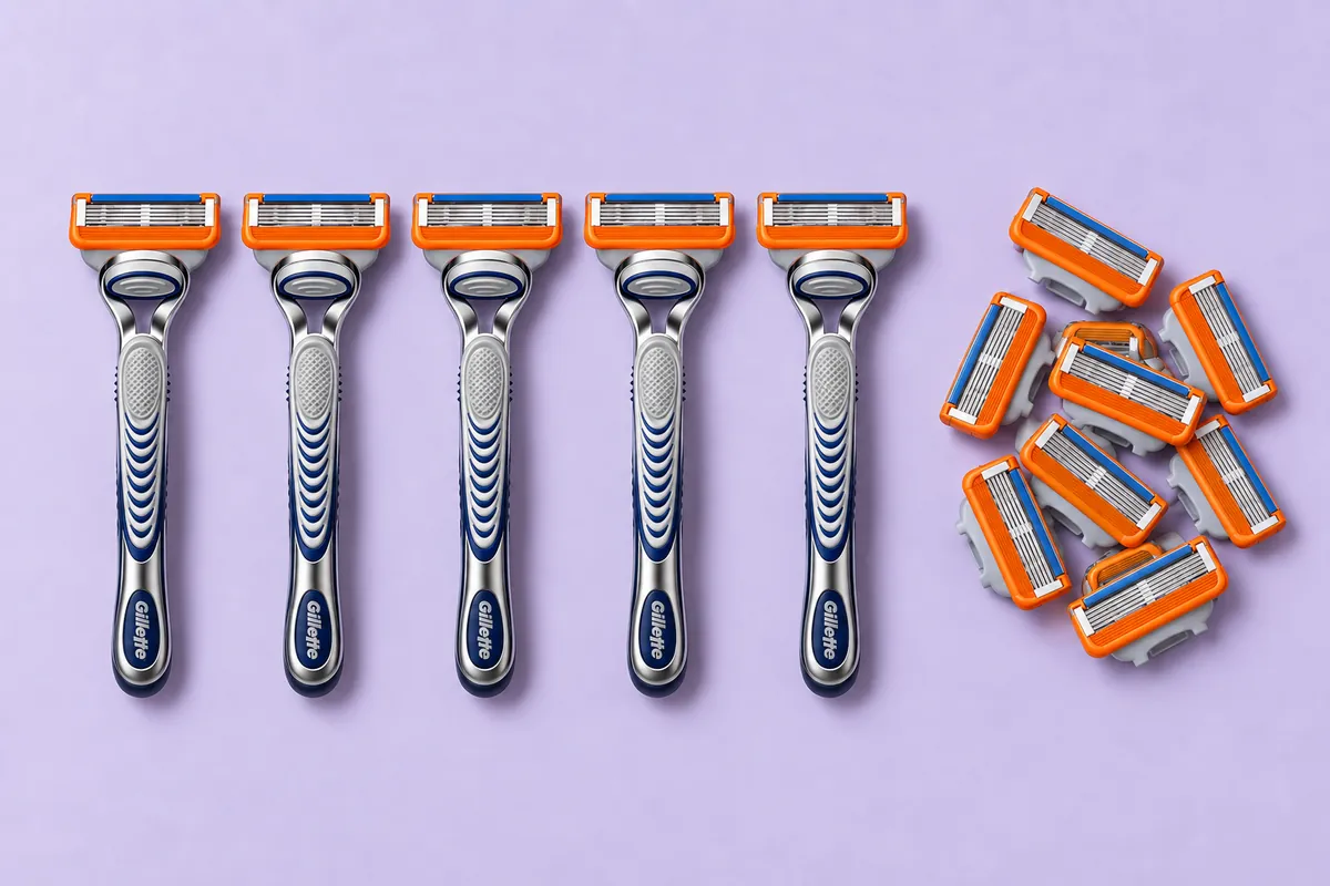 Repeated body shaving routine