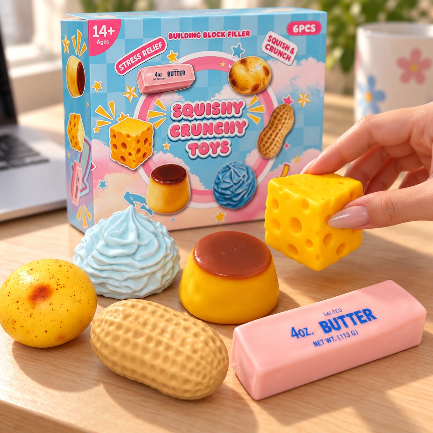 CrunchPantry Crunchy Squishy Set