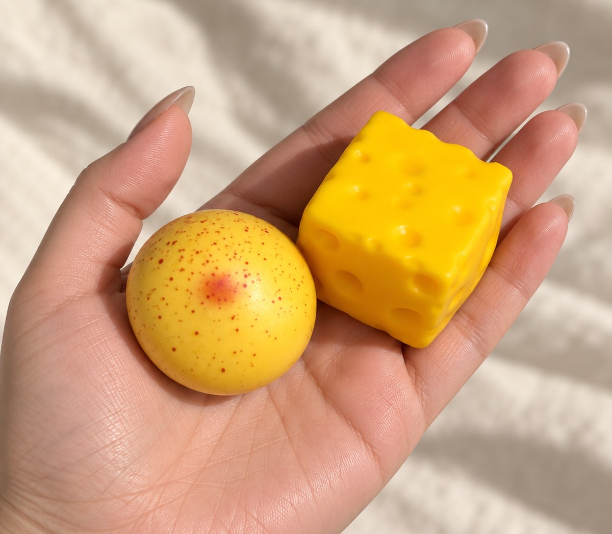 Cheese and potato squishies