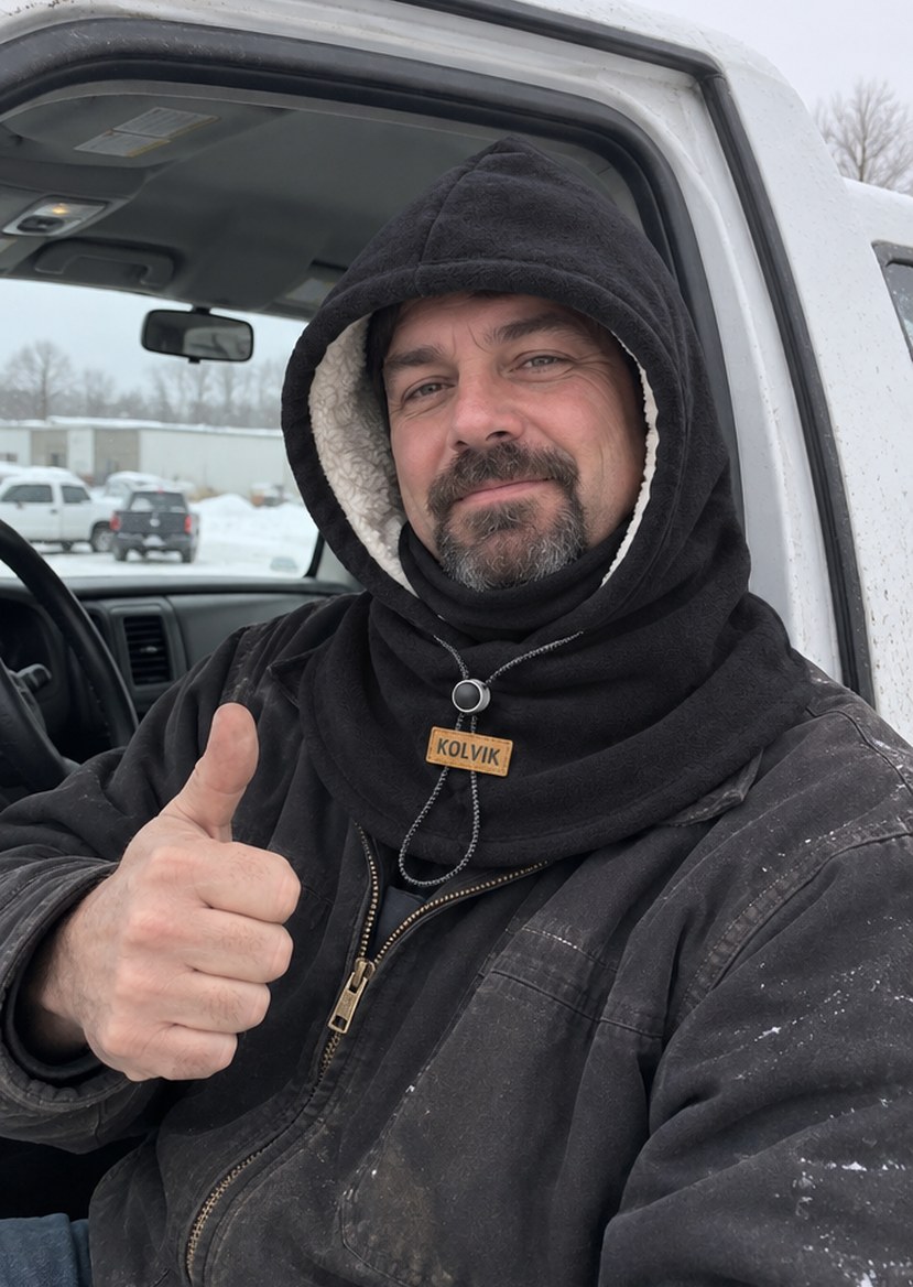 Mike in his Kolvik hood