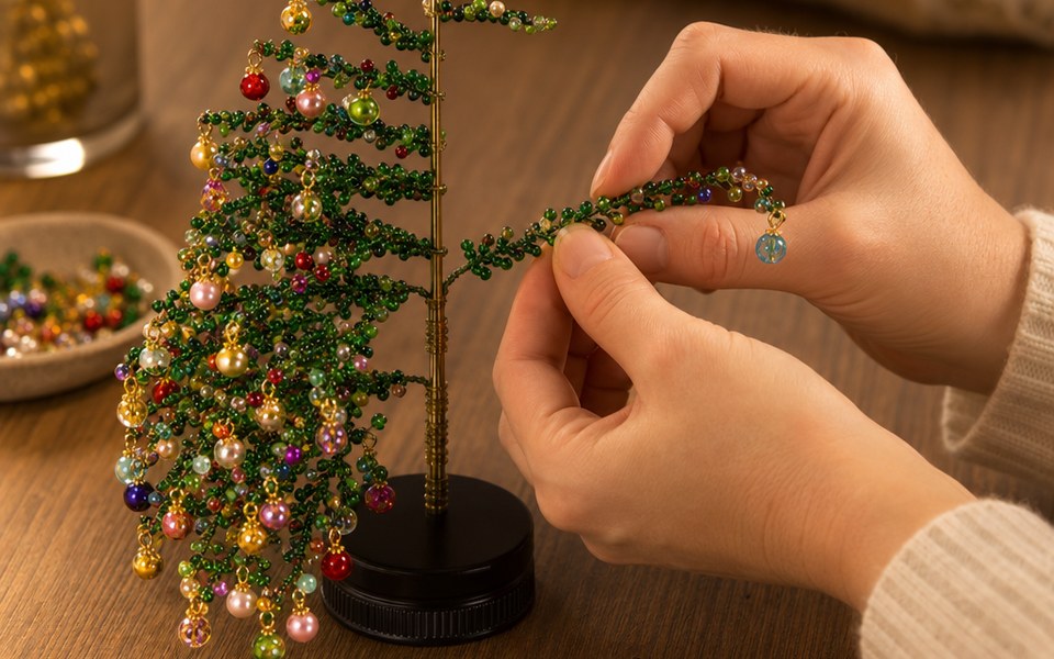 Attaching branches to the stem