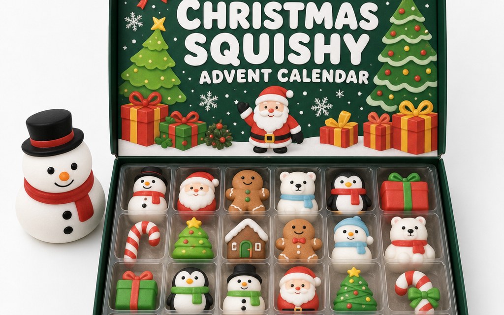 A Countdown With Toys In It