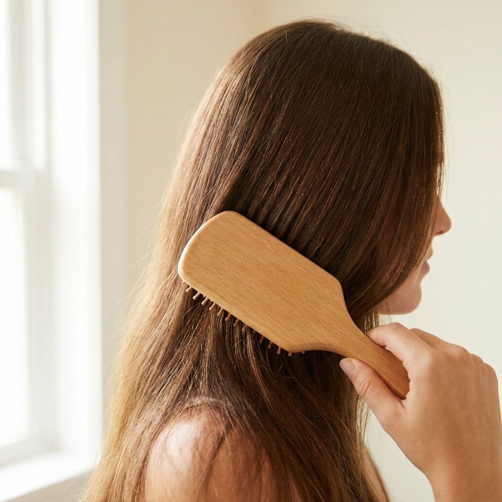 Less hair shedding