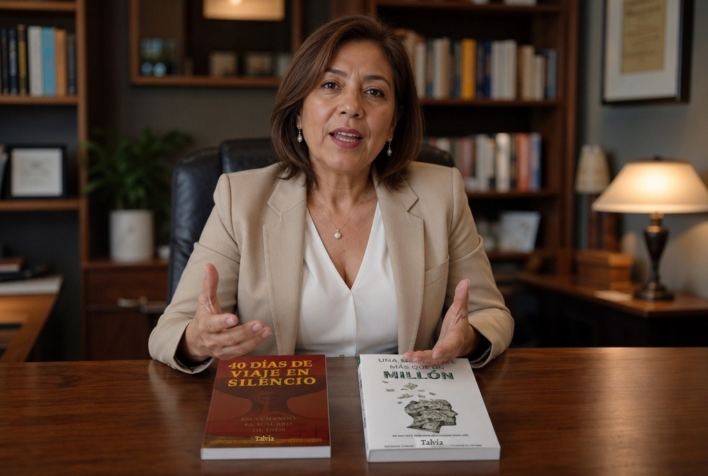 Los dos libros del combo sobre un escritorio